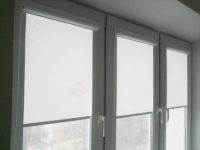 Кассетные рулонные шторы - фото работ