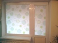 Кассетные рулонные шторы - фото работ