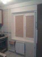 Кассетные рулонные шторы - фото работ