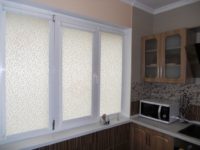 Кассетные рулонные шторы - фото работ