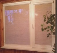 Кассетные рулонные шторы - фото работ