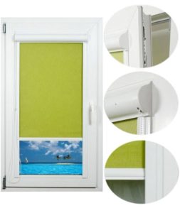 Кассетные рулонные шторы УНИ