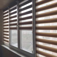 Рулонные шторы День-Ночь - фото работ