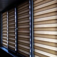 Рулонные шторы День-Ночь - фото работ