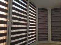 Рулонные шторы День-Ночь - фото работ