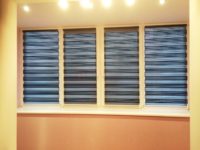 Рулонные шторы День-Ночь - фото работ