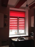 Рулонные шторы День-Ночь - фото работ