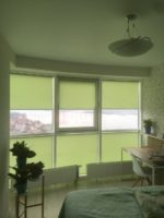 Рулонные шторы МИНИ - фото работ