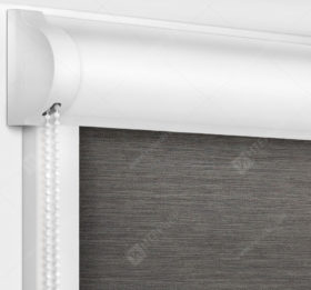 Рулонные кассетные шторы УНИ - Лусто темно-серый