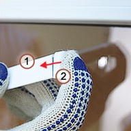 Монтаж рулонных кассетных штор Уни-2 без сверления