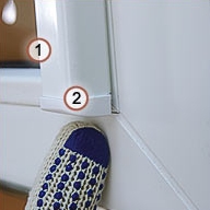 Монтаж рулонных кассетных штор Уни-2 без сверления