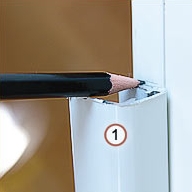 Монтаж рулонных кассетных штор Уни-2 без сверления