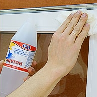 Монтаж рулонных кассетных штор Уни-2 без сверления