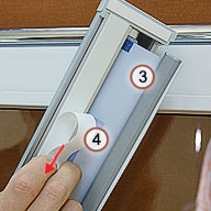 Монтаж рулонных кассетных штор Уни-2 без сверления