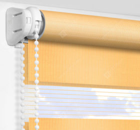 Рулонные шторы День-Ночь - Латина оранжевый 1803