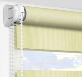 Рулонные шторы День-Ночь - Латина светло-зеленый 0003