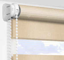 Рулонные шторы День-Ночь - Латина темно-бежевый 1303