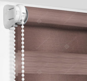 Рулонные шторы День-Ночь - Лацио коричневый 87