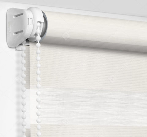 Рулонные шторы День-Ночь - Лацио серый 43