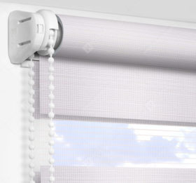 Рулонные шторы День-Ночь - Равенна молочный 14