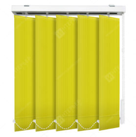 Вертикальные тканевые жалюзи Лайн лимонный