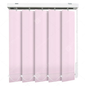 Вертикальные тканевые жалюзи Лайн розовый