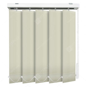 Вертикальные тканевые жалюзи Лайн светло-бежевый