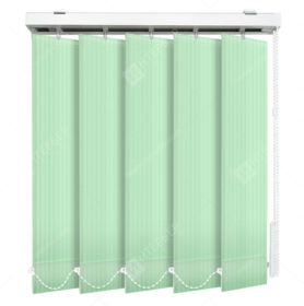 Вертикальные тканевые жалюзи Лайн светло-зеленый
