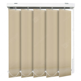 Вертикальные тканевые жалюзи Лайн темно-бежевый
