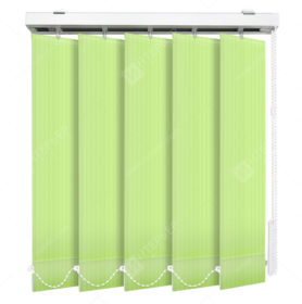 Вертикальные тканевые жалюзи Лайн зеленый