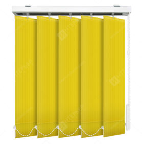 Вертикальные тканевые жалюзи Лайн желтый
