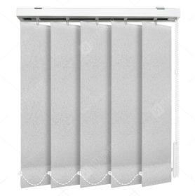 Вертикальные тканевые жалюзи Сиде блэкаут серый 3746