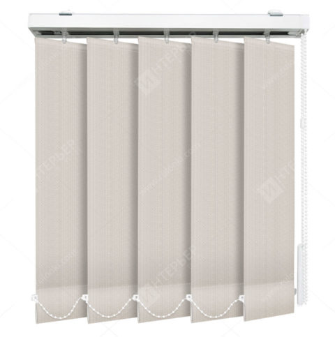 Вертикальные тканевые жалюзи Скрин бежевый 3806