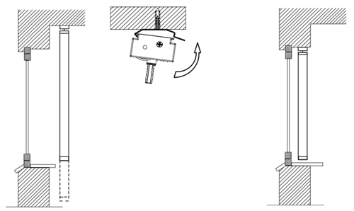 Монтаж вертикальных жалюзи