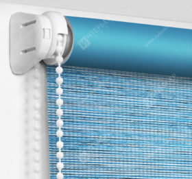 Рулонные шторы Мини - Корсо Блэкаут голубой