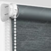 Рулонные шторы Мини - Корсо Блэкаут темно-серый