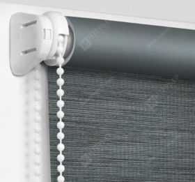 Рулонные шторы Мини - Корсо Блэкаут темно-серый