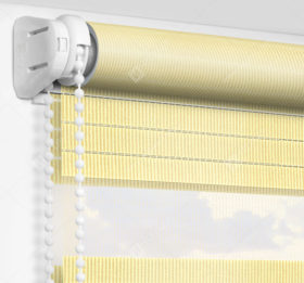 Рулонные шторы День-Ночь - Лигурия желтый 2209