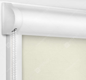 Рулонные кассетные шторы УНИ - Лусто белый