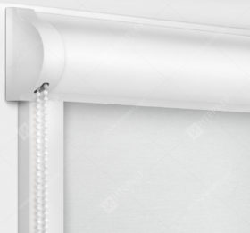 Рулонные кассетные шторы УНИ - Лусто снежно-белый
