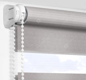 Рулонные шторы День-Ночь - Версаль серый 77