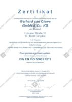 Сертификат на горизонтальных жалюзи 3