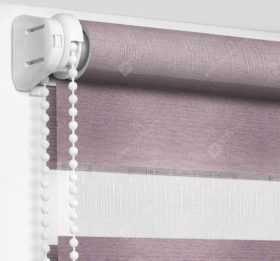 Рулонные шторы День-Ночь - Верона бордовый 78