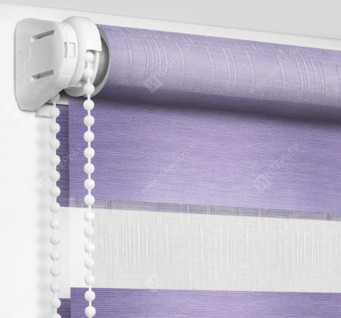 Рулонные шторы День-Ночь - Верона фиолетовый 56