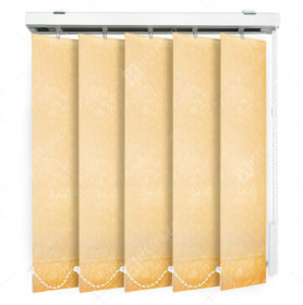 Вертикальные тканевые жалюзи Адель оранжевый