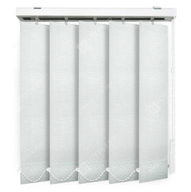 Вертикальные тканевые жалюзи Астрид белый