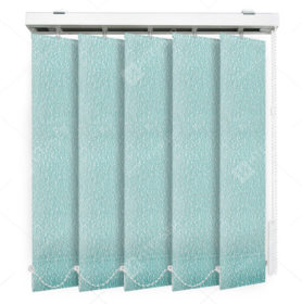 Вертикальные тканевые жалюзи Астрид бирюзовый