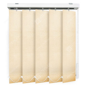 Вертикальные тканевые жалюзи Астрид персиковый