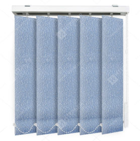 Вертикальные тканевые жалюзи Астрид синий