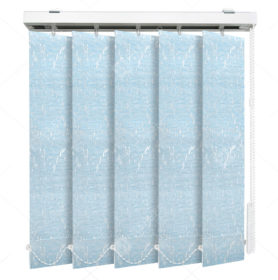 Вертикальные тканевые жалюзи Аврора голубой